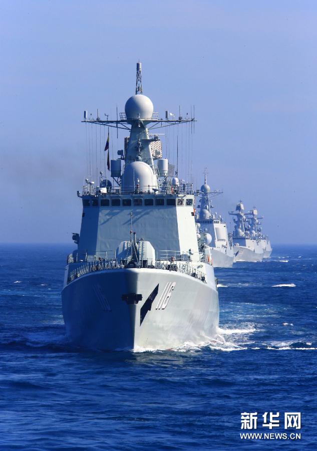 中俄舉行海上軍演 19艘艦艇將聯合防衛作戰